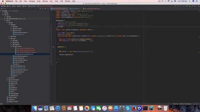 Build blog with Angular 2 Loopback Part 12 User's Blog смотреть онлайн
