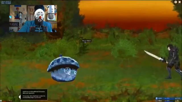 A clown plays Fearless Fantasy смотреть онлайн