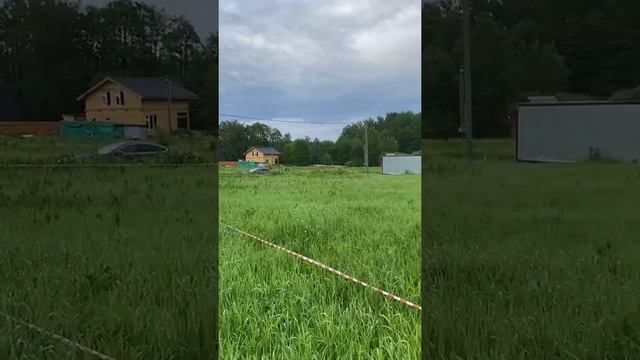 Земельный участок 10 соток. Коттеджный поселок "Московские дачи" смотреть онлайн