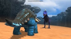 SNEAK PEAK! Acrocanthosaurus VS Edmontonia Or even Acrocanthosaurus VS Edmontonia VS Arctodus Simus