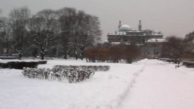 Троицкая площадь, зима 21.01.2016 смотреть онлайн