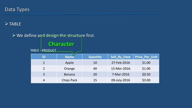 Oracle SQL Developer Tutorial For Beginners 13 Data Types смотреть онлайн