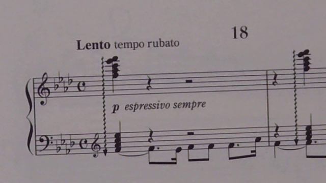 矢代秋雄　ピアノのための24のプレリュード　18　練習（音だけ） смотреть онлайн
