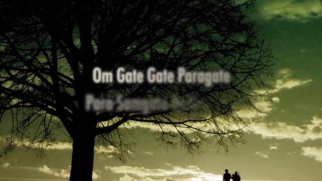 Heart Sutra Mantra Om Gate Gate sung by Yoko Dharma смотреть онлайн