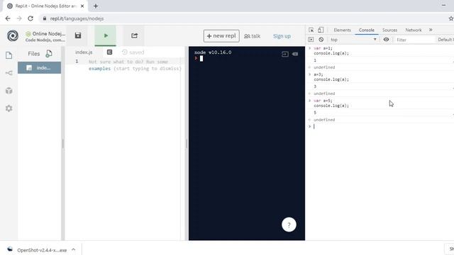 Javascript Declaration (var, let, const) смотреть онлайн
