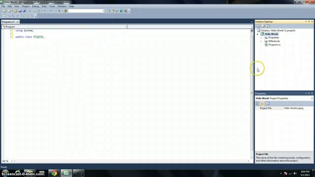 Visual C# 2010 Express Edition Programming #1 (A step to actual C#!) смотреть онлайн