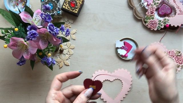 Видеоуроки для начинающих заниматься скрапбукингом, сердечко на день влюбленных смотреть онлайн
