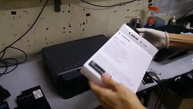 Step-by-step guide: replacing Canon G-series maintenance cartridge MC-G02 смотреть онлайн