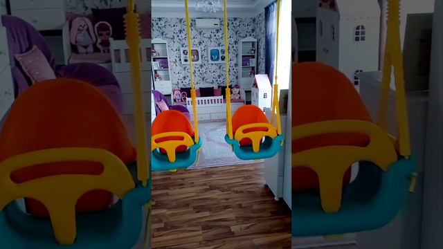 Детские подвесные качели EduPlay. смотреть онлайн