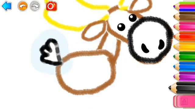 How to draw a moose / как нарисовать лося смотреть онлайн