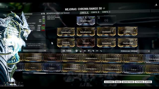 ¿Como Buildear a Chroma? | Chroma Tanque sin Formas Warframe español смотреть онлайн