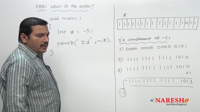 Bitwise Operator | C Technical Interview Questions | Mr. Ramana смотреть онлайн