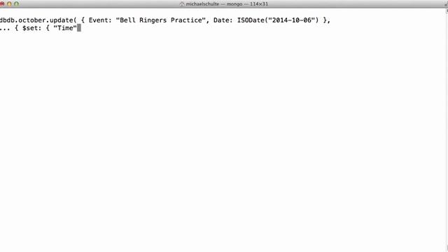 MongoDB Updating Records from the Shell смотреть онлайн