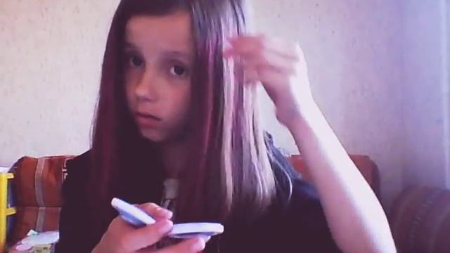 Как покрасить волосы мелками ♥♥♥ смотреть онлайн