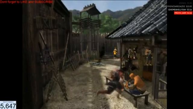 PS2 - Onimusha 2: Samurai's Destiny смотреть онлайн