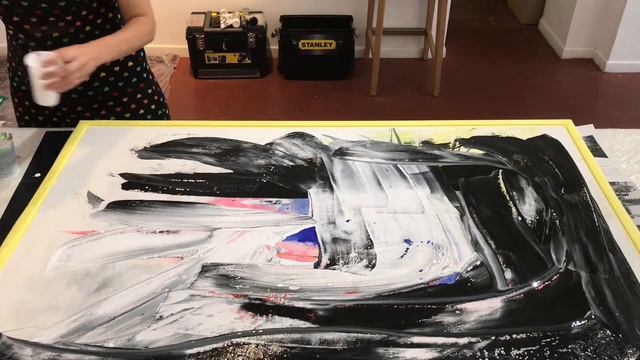 Чалендж! Может ли художник повторить свою картину? Жидкий акрил! смотреть онлайн