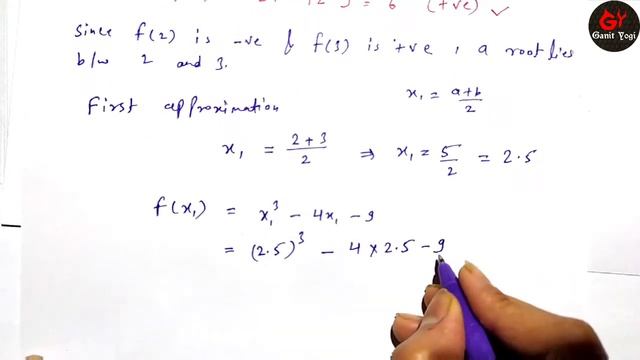 Bisection Method | Bisection Method in Hindi | x^3-4x-9=0 Bisection Method | Numerical Methods смотреть онлайн