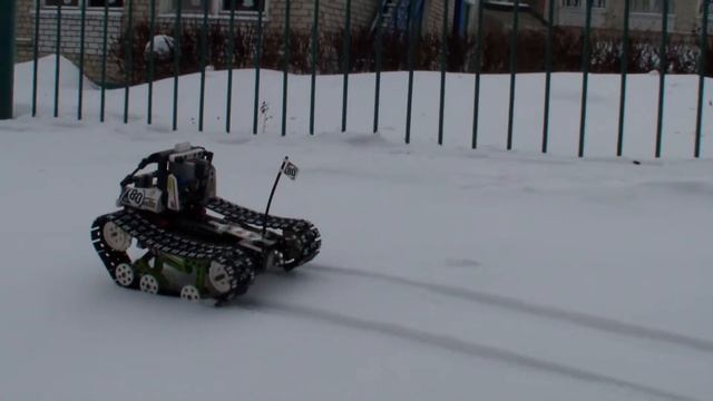 Lego Technic 42065 B Winter Adventure — Зимнее Приключение смотреть онлайн