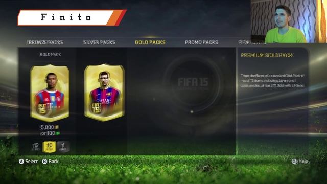 FIFA 15 PACK OPENING ПАКИ ПО 25К И ДВА ПЕЛЕ! смотреть онлайн