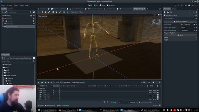 Godot Character Creator Overview / Export-Import from Blender смотреть онлайн