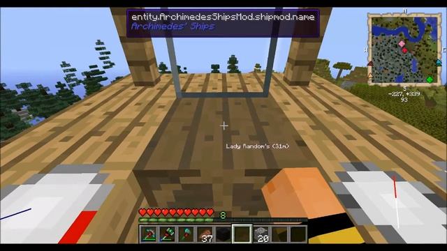 Archimede's Ship - A Fly Around - Random's Server - Attack of the B-Team смотреть онлайн