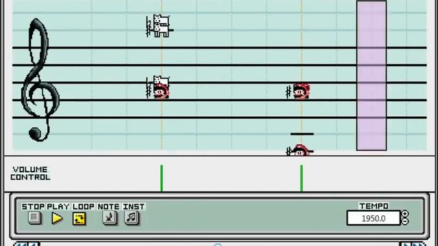 Undertale - Dogsong - Mario Paint Composer смотреть онлайн