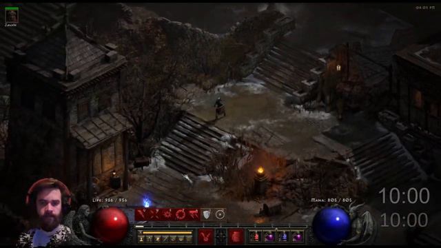 Diablo 2 D2R Nihlathak & Halls of Vaught Map Layout смотреть онлайн