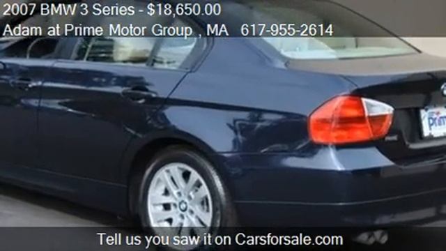 2007 BMW 3 Series 328i xDrive - for sale in Hanover , MA 023 смотреть онлайн