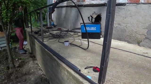 Перила из профильной трубы своими руками смотреть онлайн