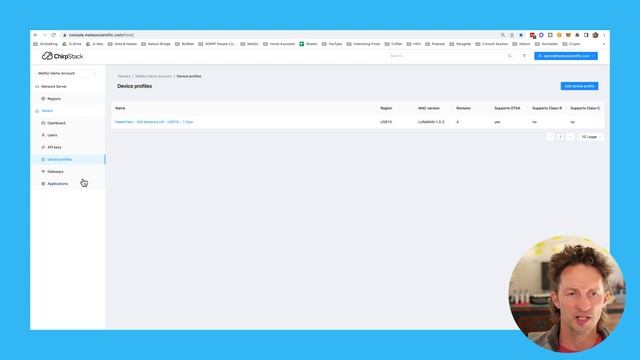 How to Set Up Device Profiles in MetSci Chirpstack Console смотреть онлайн