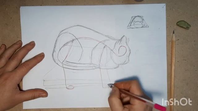 Лепка кота на каркасе из пластилина 1. Лепка животного на каркасе. смотреть онлайн