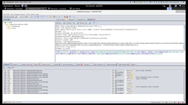 Railsgoat - SQL Injection