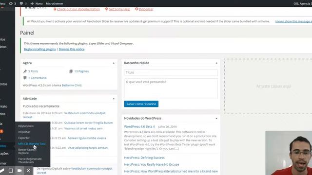 Tutorial migração Betheme Muffin Page Builder смотреть онлайн