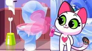 ?? Pink VS Blue Restroom ? Potty Training for Kids ? by Purr Purr