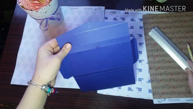 DIY шоколадница из картона на 8 марта | Виолетта Hand Made смотреть онлайн