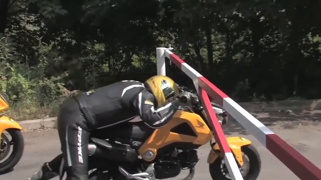 Honda Msx 125 Suzuki GSX-R 1300 Hayabusa 'ya karşı! смотреть онлайн