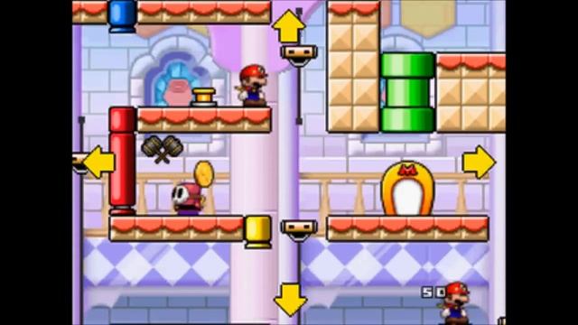 Mario vs. Donkey Kong 2: March of the Minis - 100% Walkthrough - World 6: Toadstool Castle смотреть онлайн
