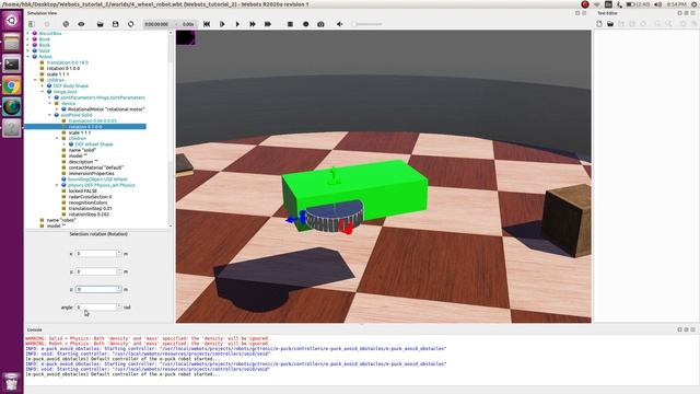 Making of Custom Robot | Webots Simulator | [Tutorial 6] смотреть онлайн