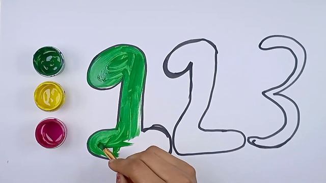 drawing a picture of one | нарисуй картинку числа | dessiner un nombre | ارسم صورة للفطر смотреть онлайн