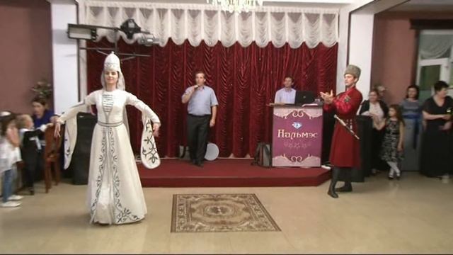 ГААТ "Кабардинка" Кабардино-Балкария Г. Нальчик. Танец "Парный исламей" смотреть онлайн