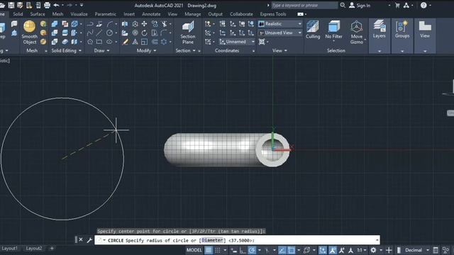 How to design a pipe in autocad/ autocad/ @Dineshs-epicshit смотреть онлайн