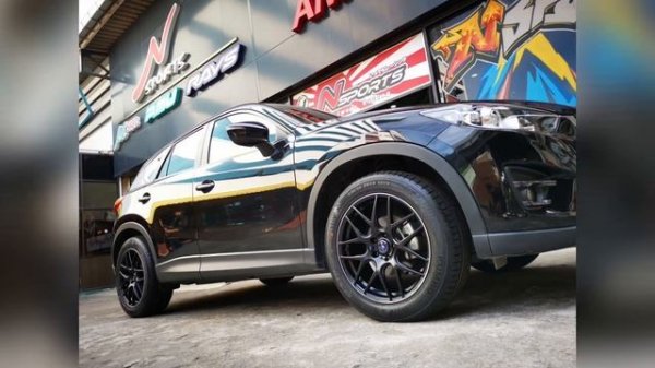 Mazda CX5 จัดล้อ Weds Navia06 19*8+35 พร้อมยาง Kumho PS71 235/55/19 by Nsports
