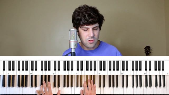 How to play “You Broke Me First” by Tate McRae [Piano Tutorial/Chords for Singing] смотреть онлайн