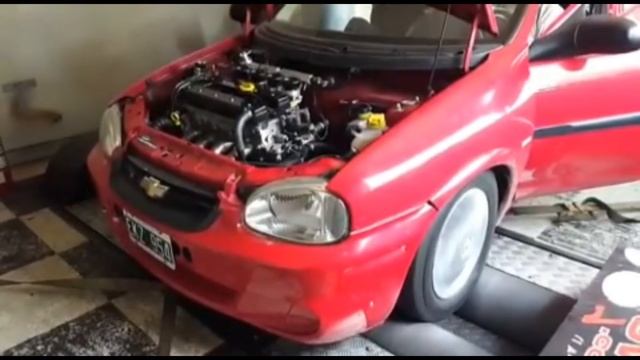 Chevrolet Corsa con Motor 2.4 16v 260HP смотреть онлайн