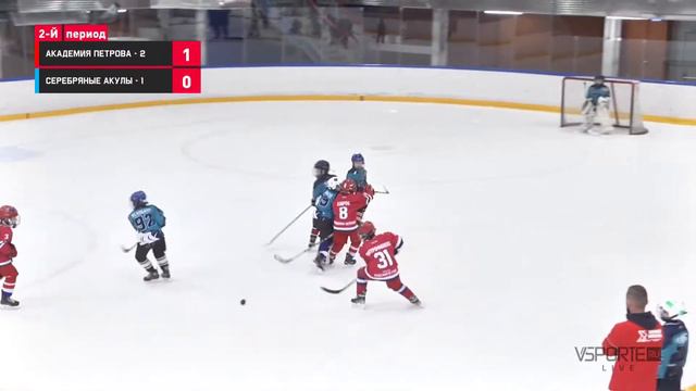 Академия Петрова - 2 - Серебряные акулы - 1 | 05.04.2022 | Матч за 3-е место