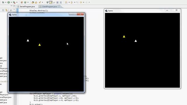 Java KryoNet :: A Simple Server/Client Game смотреть онлайн