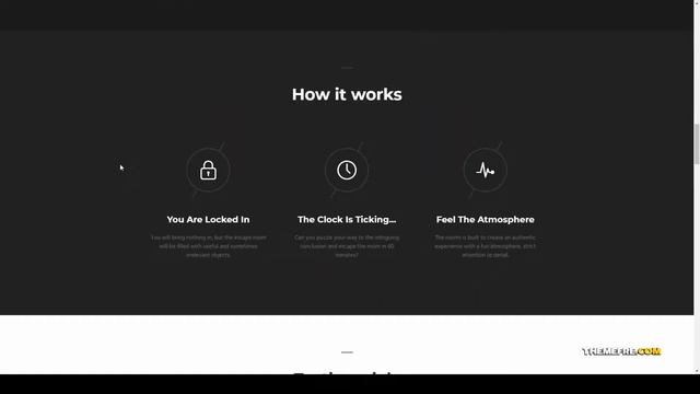 Escapium - Escape Room Game WordPress Theme exitgame time Build Website смотреть онлайн