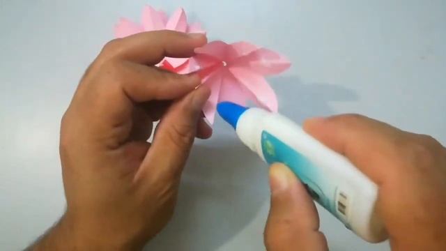 فكرة صنع زهرة اللوتس من الورق Origami Lotus - Easy Paper Flower Lotus смотреть онлайн