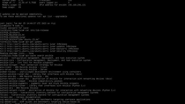 How to install Ansible in Ubuntu 23 04 Lunar Lobster — Ansible Install смотреть онлайн