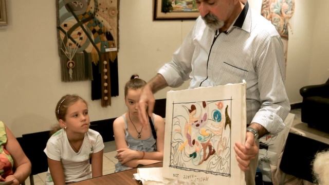 Мастер-класс по объемному гобелену (Юрий Овсепян - народный мастер Армении) смотреть онлайн